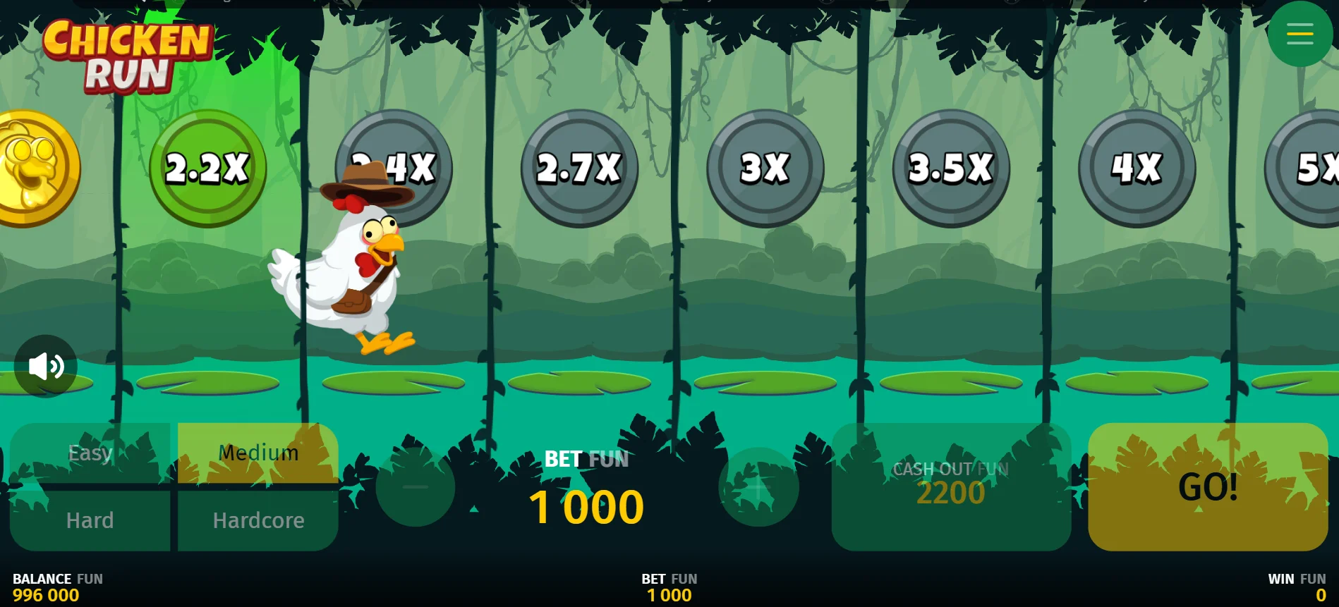 Chicken Run Gambling Game